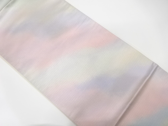 JAPANESE FUKURO OBI / WOVEN MIST